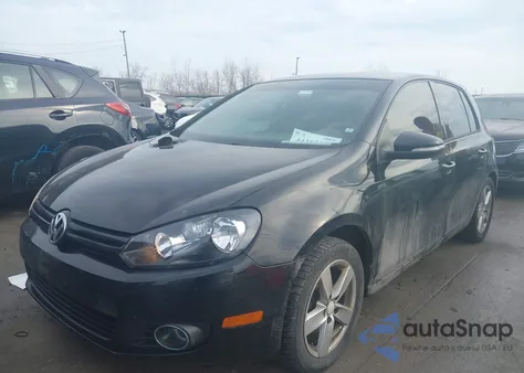 2011 Volkswagen Golf Tdi 4-Door z USA, uszkodzony, nr VIN WVWDM7AJ7BW149107